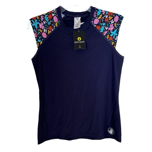 Body Glove Indigo Exhale Rashguard Swim Top Shirt Size Medium - Picture 2 of 7